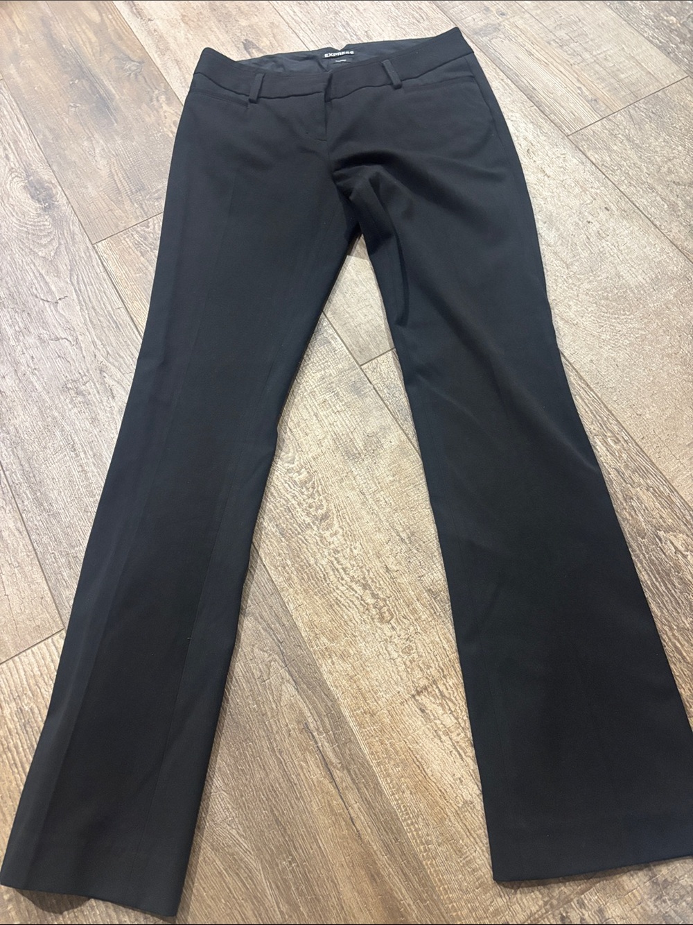 Express Black Tailored Columnist Dress Pants